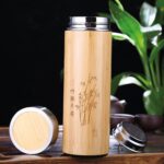 EMO BAMBU 450 ML TERMOS MATARA - Görsel 5