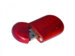 OVAL AHŞAP USB BELLEK - Görsel 5