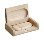 OVAL AHŞAP USB BELLEK - Görsel 2