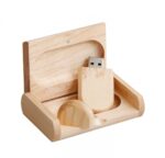 OVAL AHŞAP USB BELLEK - Görsel 4