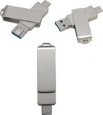 PLATO TYPE-C & IPHONE OTG USB BELLEK - Görsel 2