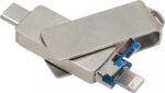 PLATO TYPE-C & IPHONE OTG USB BELLEK