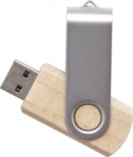 SWİES AHŞAP METAL USB BELLEK - Görsel 3